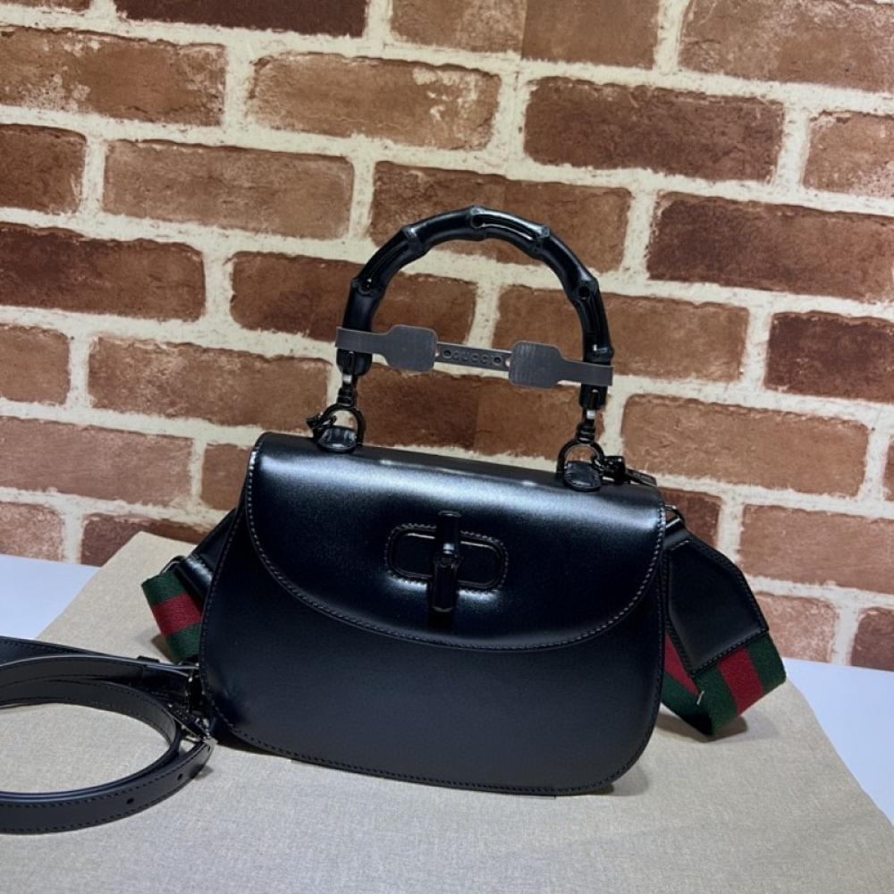 Practical Elegant Leather Top Handle Bag