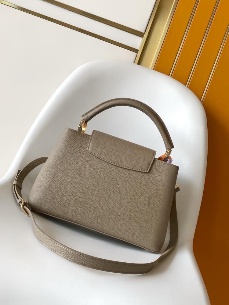 Classic Leather Top Handle Bag