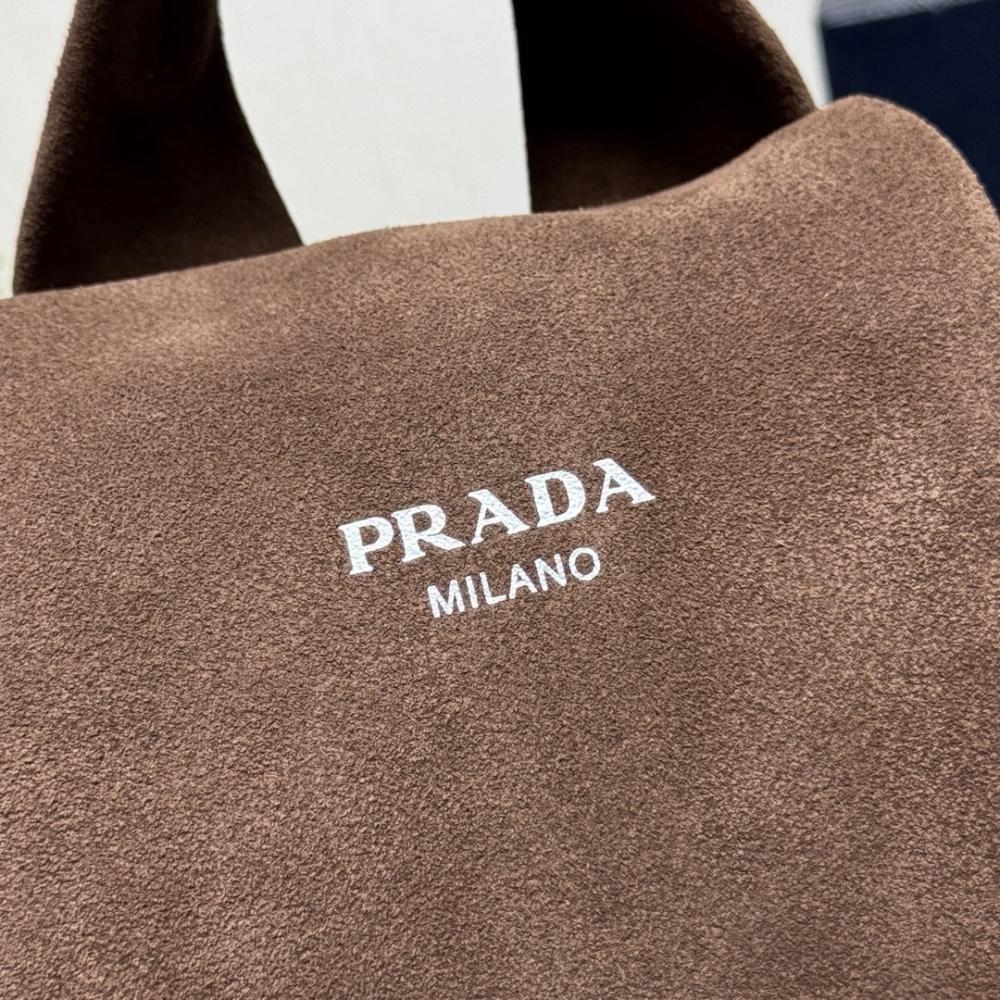 Suede Top Handle Bag