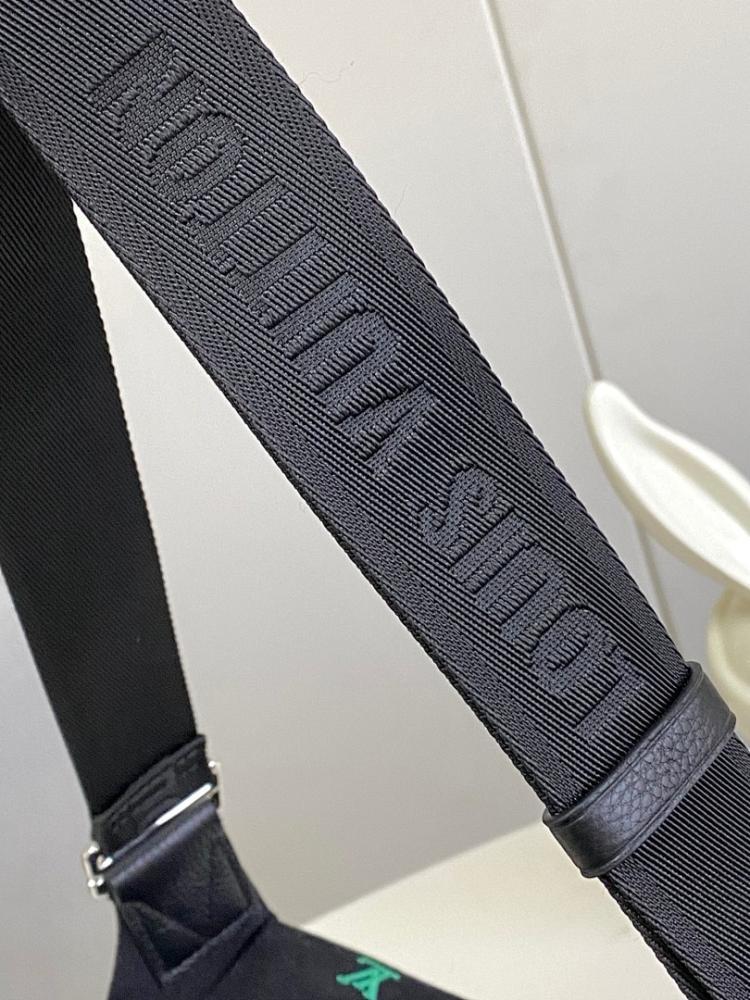 Modern Stylish Monogram Denim Crossbody Bag