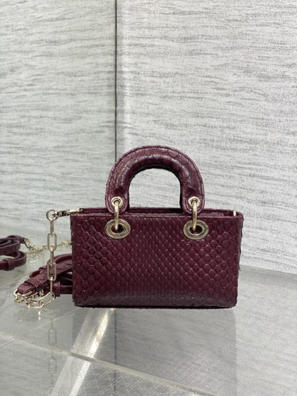 Leather Top Handle Bag
