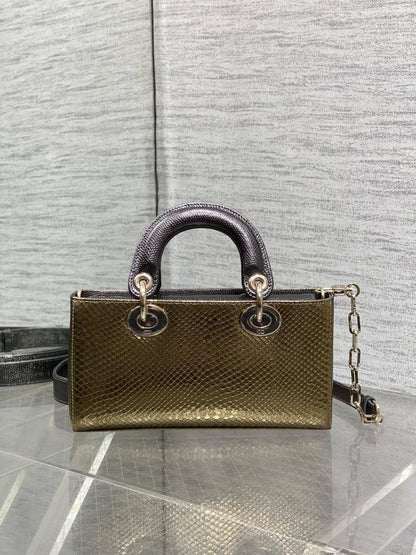 Leather Top Handle Bag