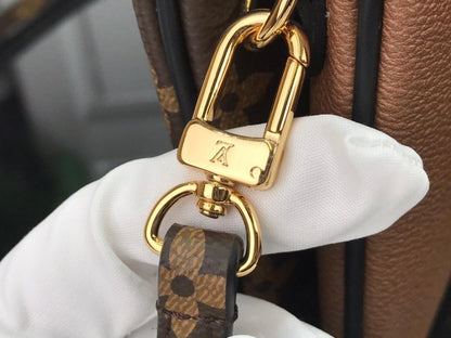 Leather Top Handle Bag