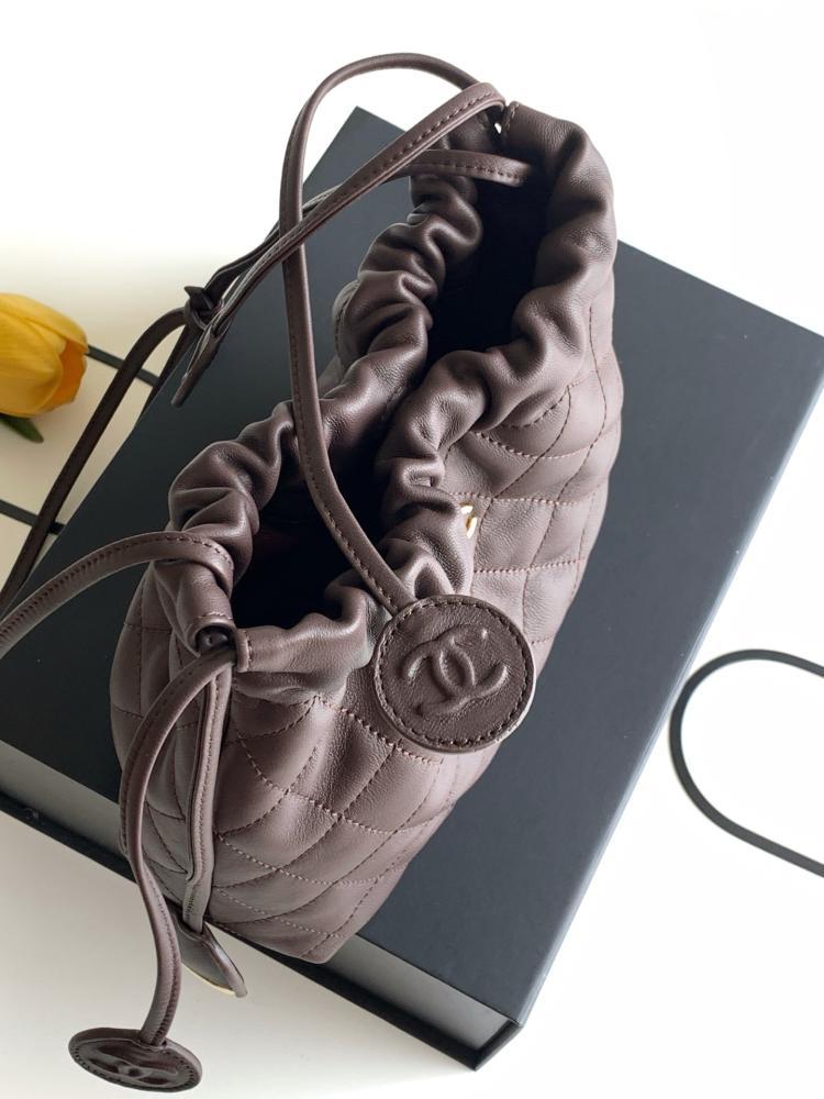 Leather Bucket Bag