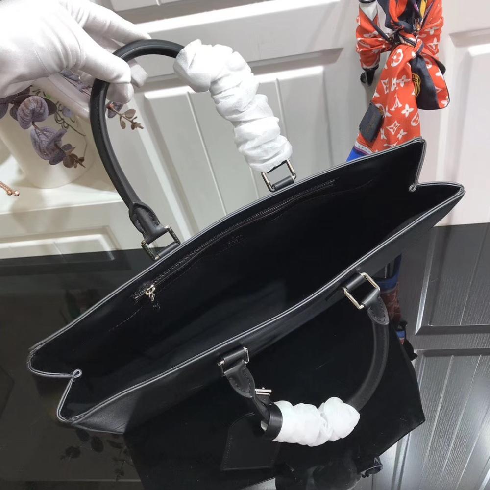 Leather Top Handle Bag