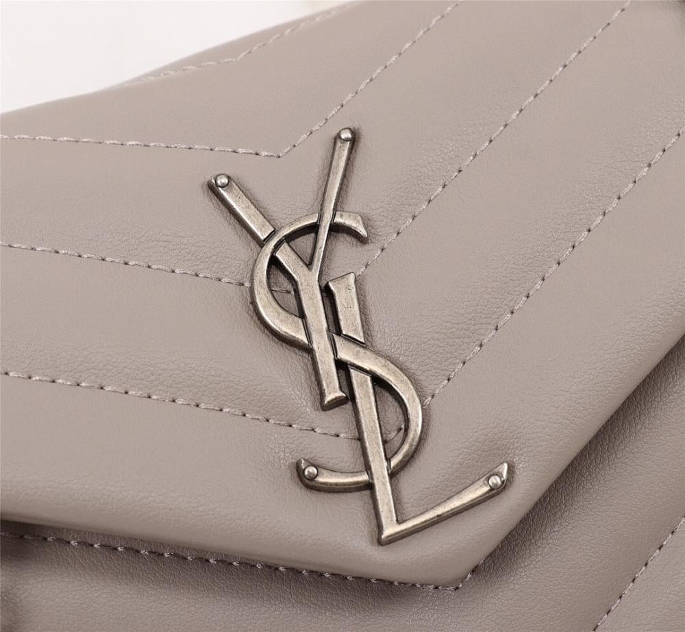 Modern Italian-Inspired Silver Leather Shoulder Bag