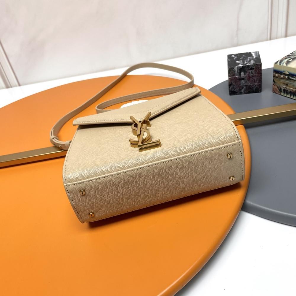 Leather Top Handle Bag