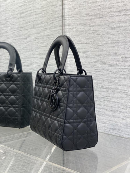 Lambskin Top Handle Bag