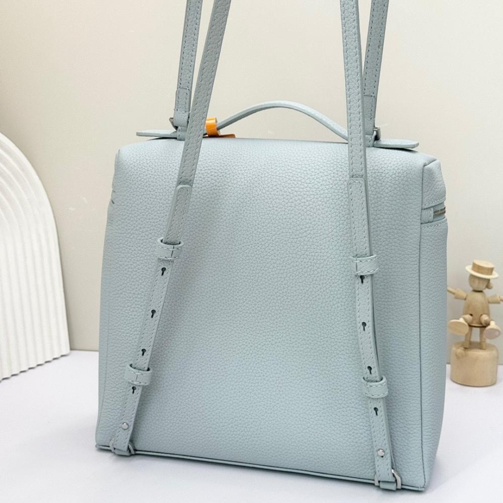 Modern Stylish Gold Calfskin Crossbody Bag