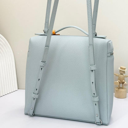 Modern Stylish Gold Calfskin Crossbody Bag