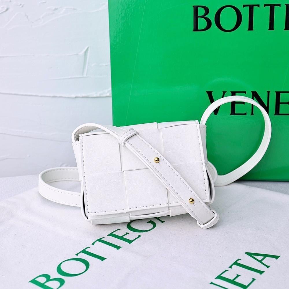 Stylish Refined Leather Crossbody Bag