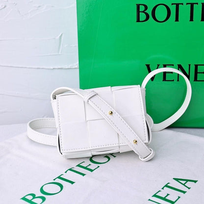 Stylish Refined Leather Crossbody Bag