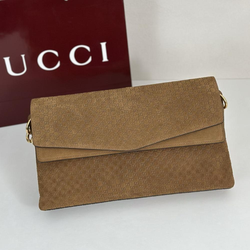 Suede Top Handle Bag