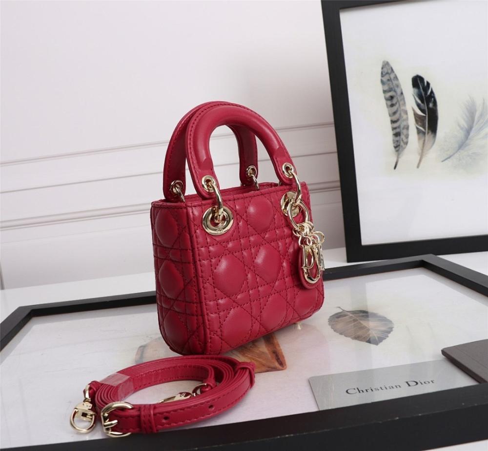 Luxury Stylish Pink Lambskin Bag