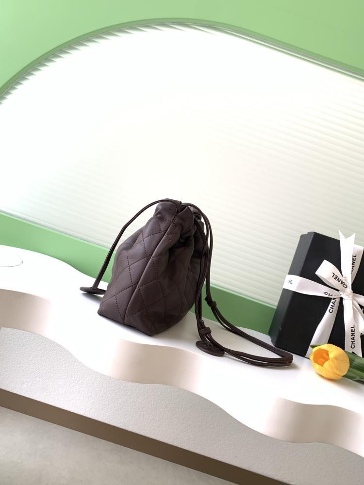 Leather Bucket Bag