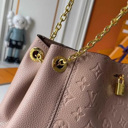Modern Stylish Monogram Leather Shoulder Bag