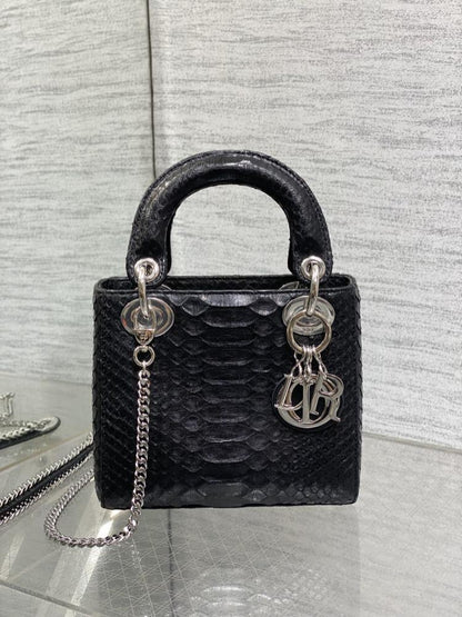Luxury Leather Top Handle Bag
