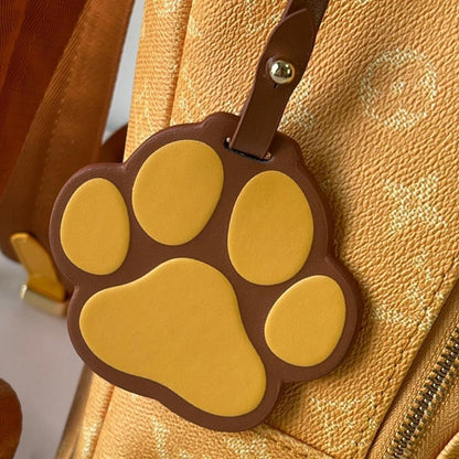Modern Elegant Monogram Leather Shoulder Bag