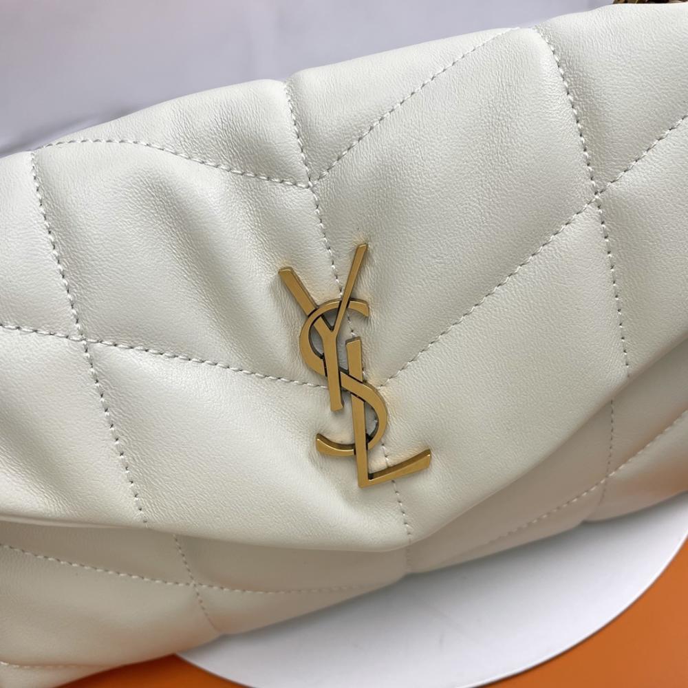 White Leather Shoulder Bag