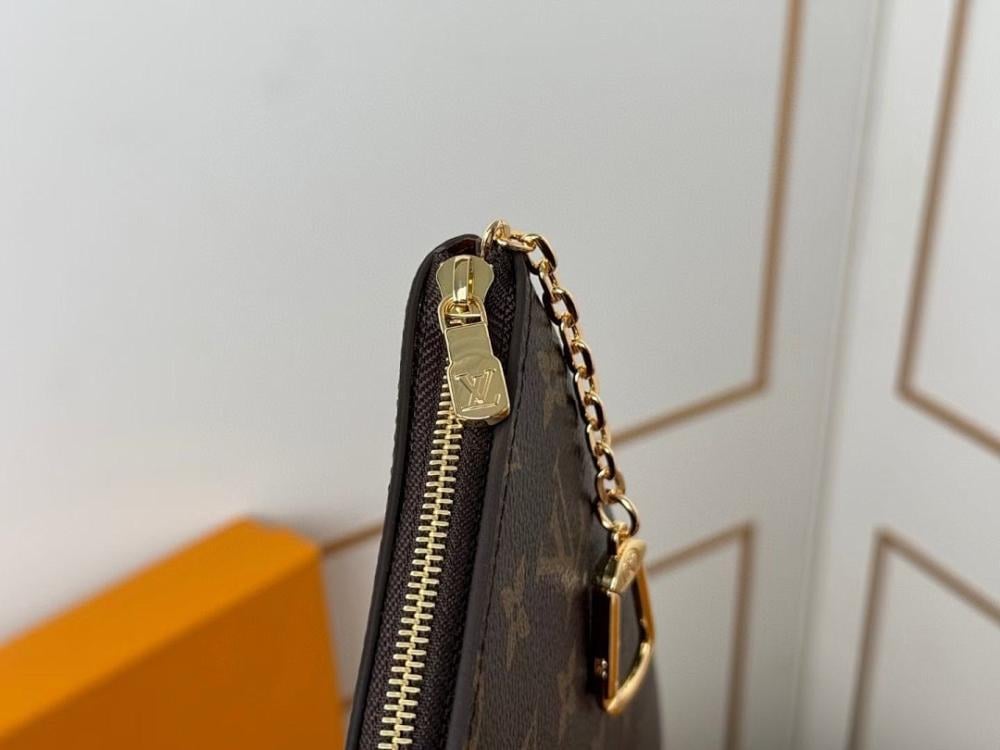 Alma Gold Monogram Travel Bag