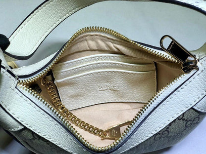 Modern Luxury Brown Leather Shoulder Bag