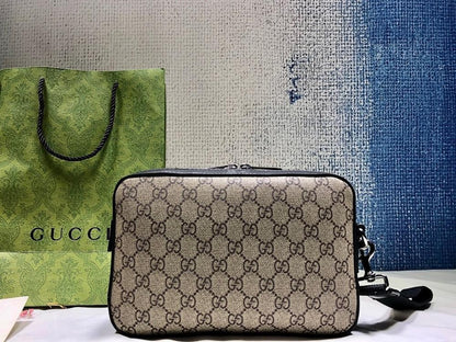 Modern Refined Calfskin Crossbody Bag