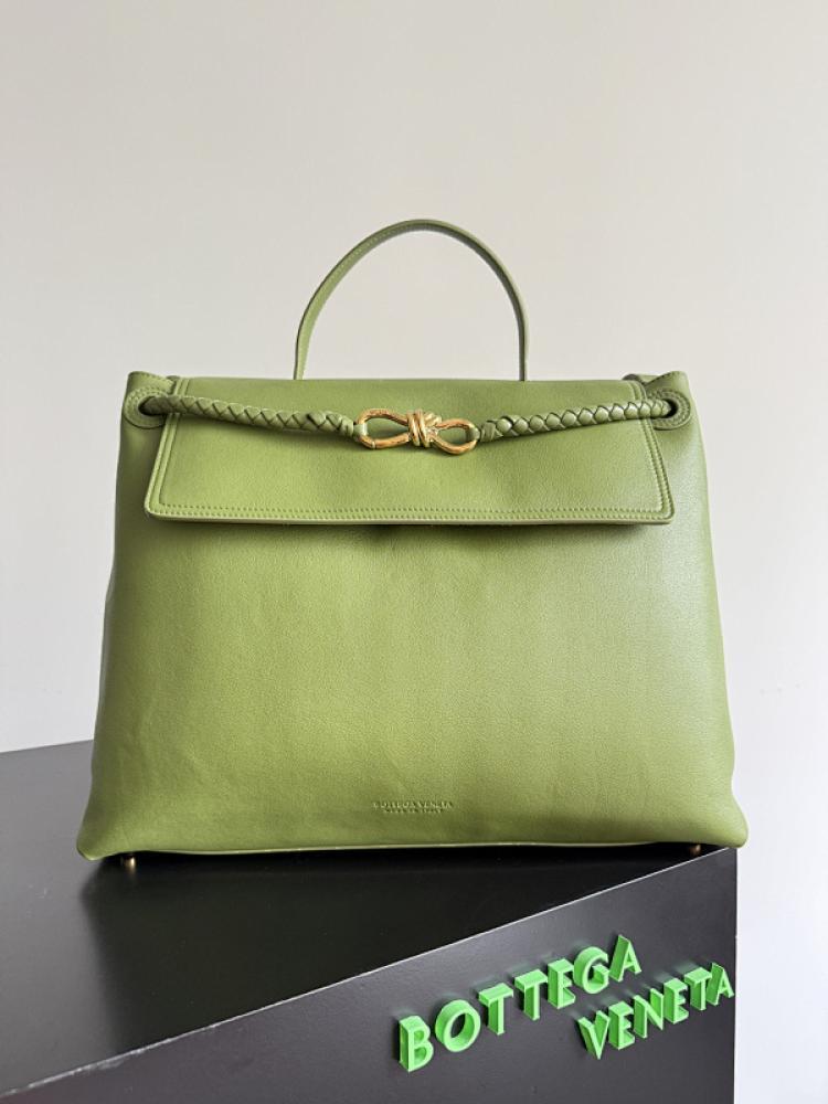 Leather Top Handle Bag