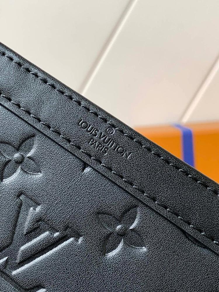 Modern Stylish Monogram Leather Crossbody Bag