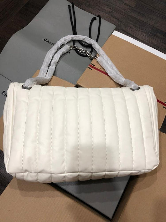 Modern Stylish Calfskin Top Handle Bag
