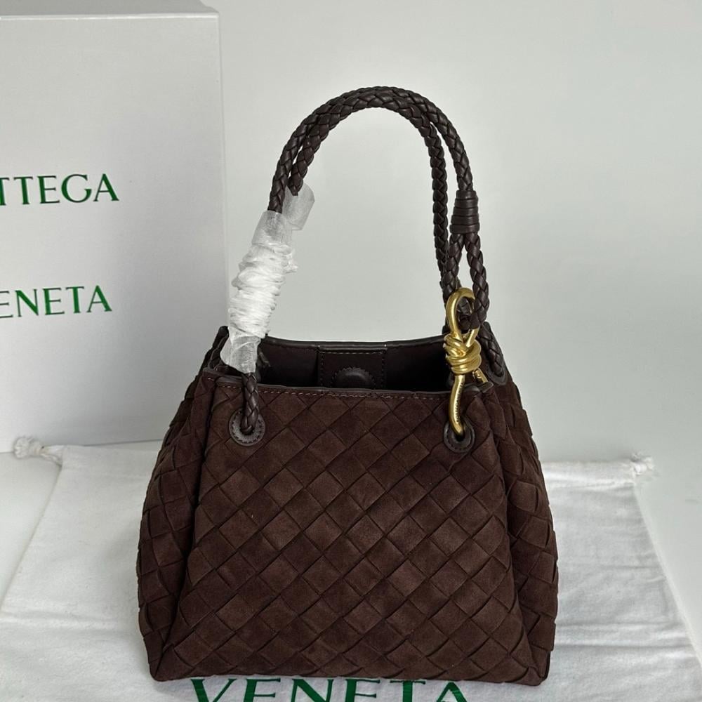 Modern Leather Top Handle Bag