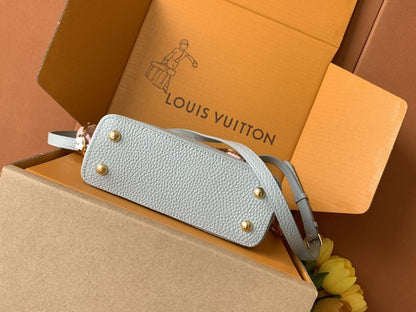 Gold Top Handle Bag