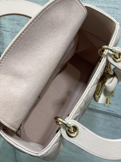Lambskin Top Handle Bag