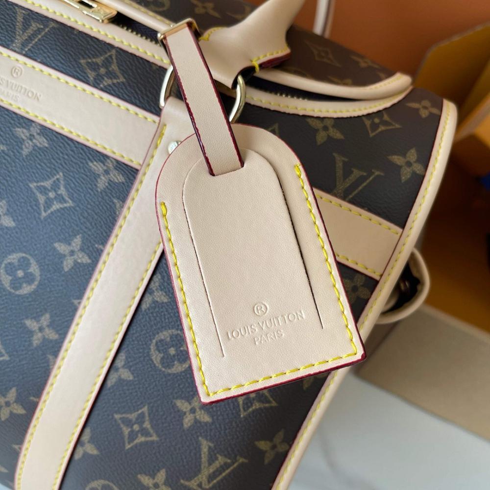 Modern Monogram Leather Crossbody Bag – Limited Edition