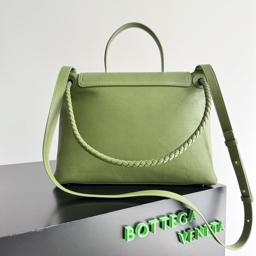Leather Top Handle Bag