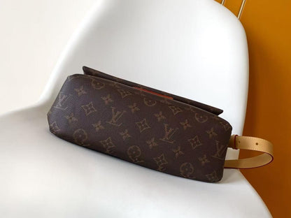 Embroidered Top Handle Bag