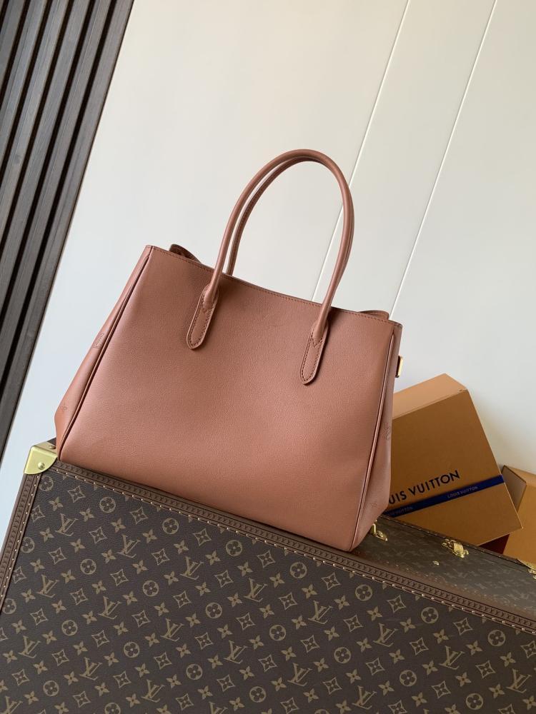 Calfskin Top Handle Bag