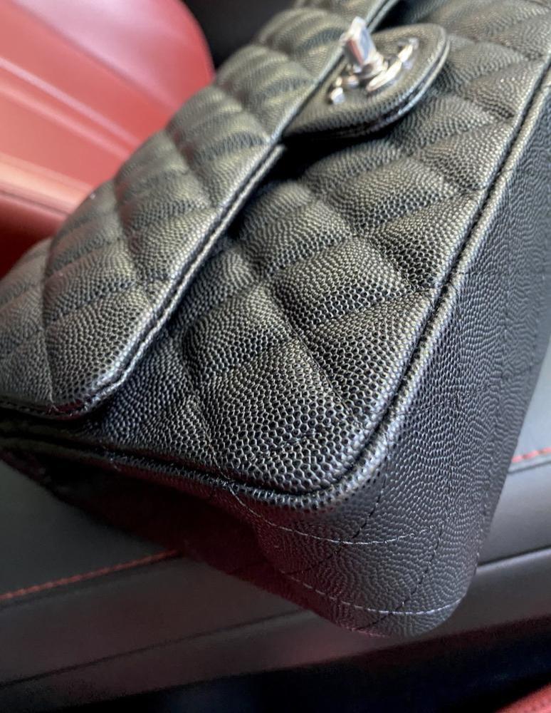 Classic Calfskin Top Handle Bag