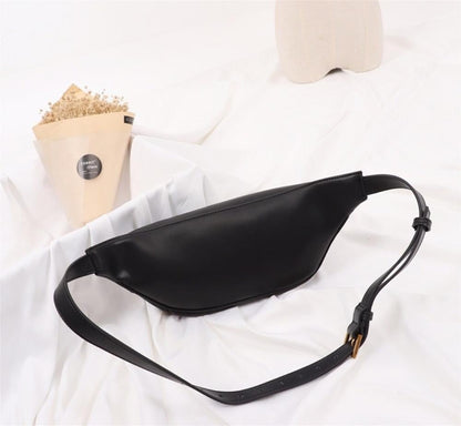 Arco Black Leather Top Handle Bag