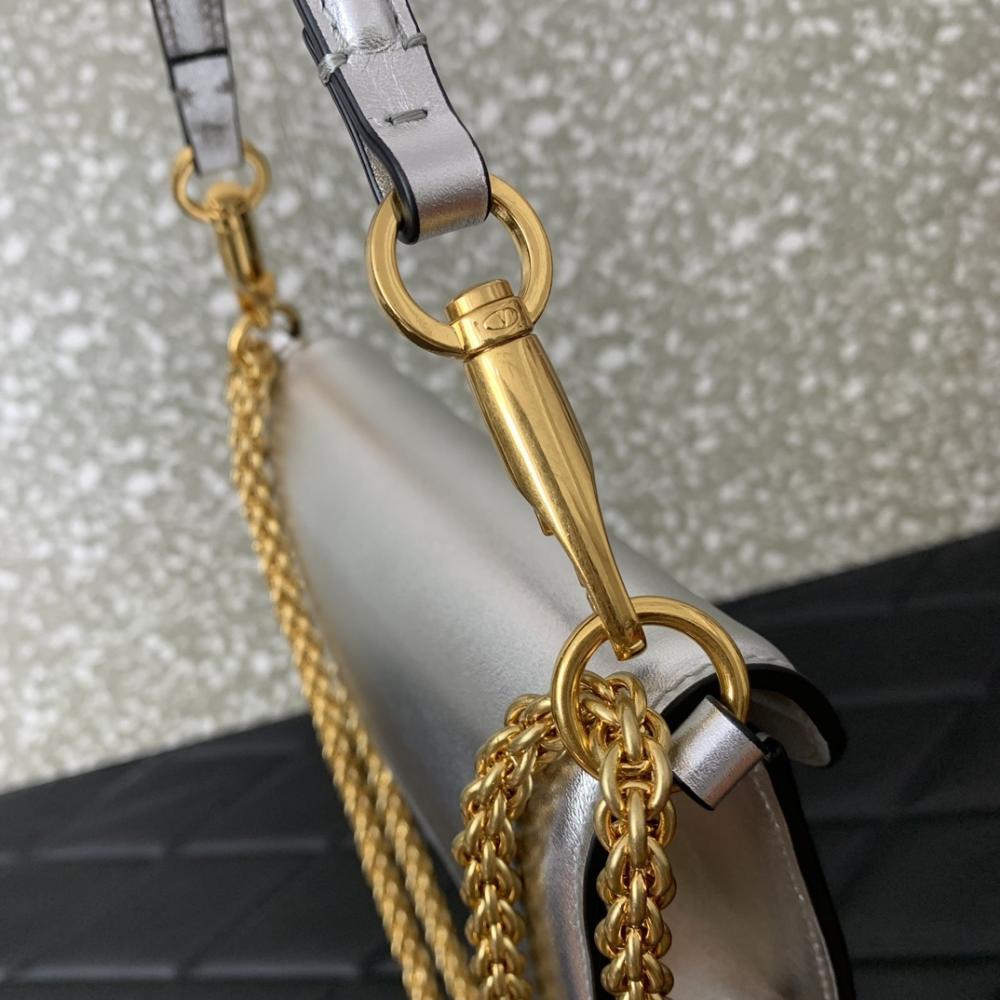 Crystal-Embellished Calfskin Wallet