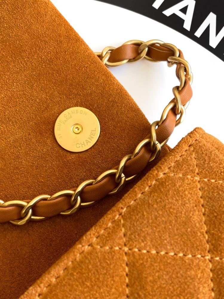 Classic Suede Shoulder Bag