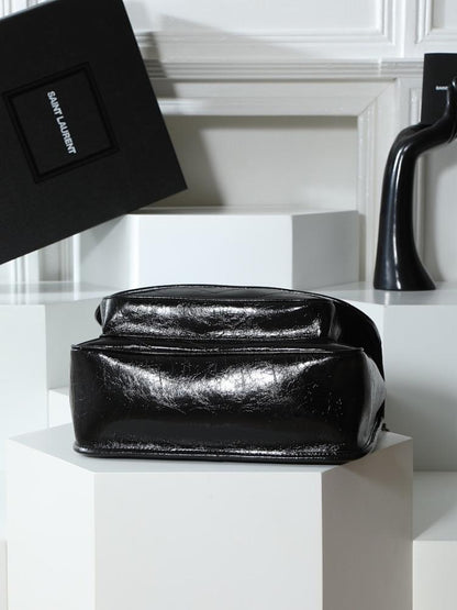 Luxury Leather Top Handle Bag – Limited Edition