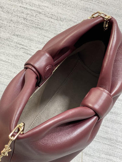 Leather Top Handle Bag