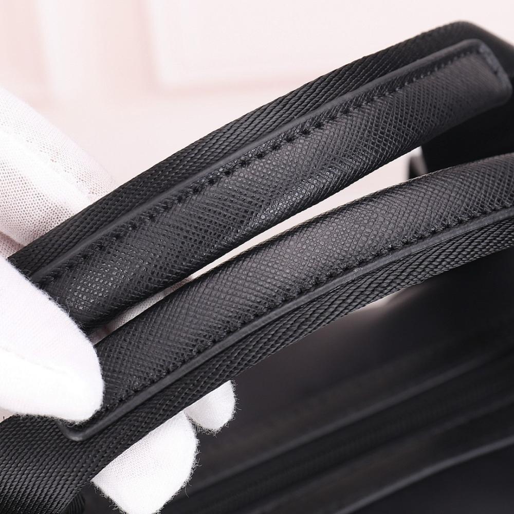 Modern Italian-Inspired Nylon Shoulder Bag