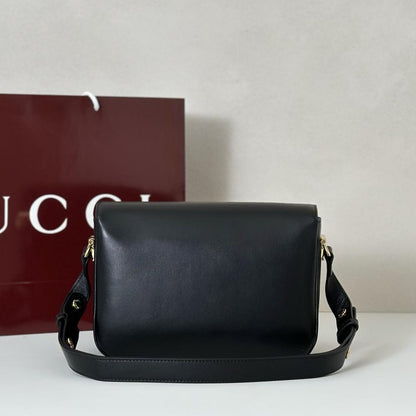 Classic Leather Top Handle Bag