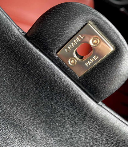 Leather Top Handle Bag