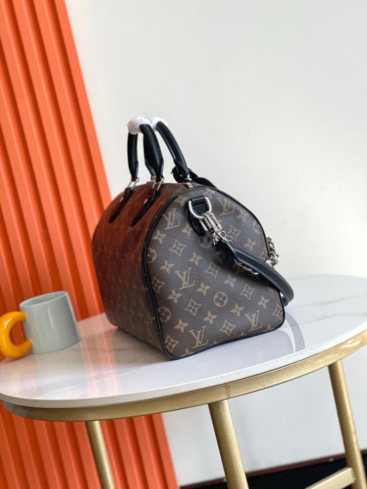 Modern Premium Leather Top Handle Bag