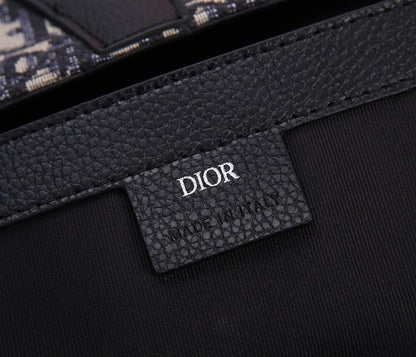 Italian-Inspired Luxury Beige Embroidered Jacquard Shoulder Bag