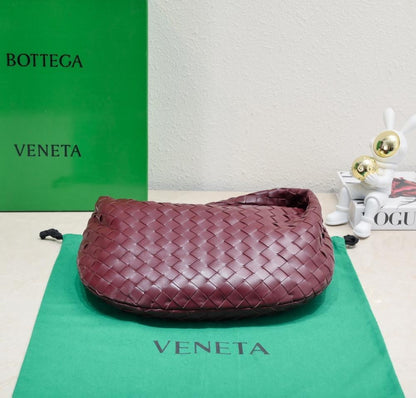 Woven Leather Hobo Bag