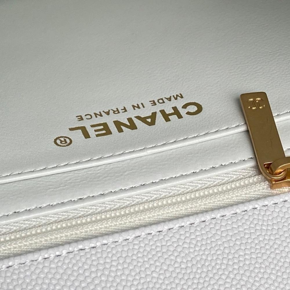 Leather Top Handle Bag