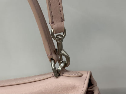 Leather Top Handle Bag